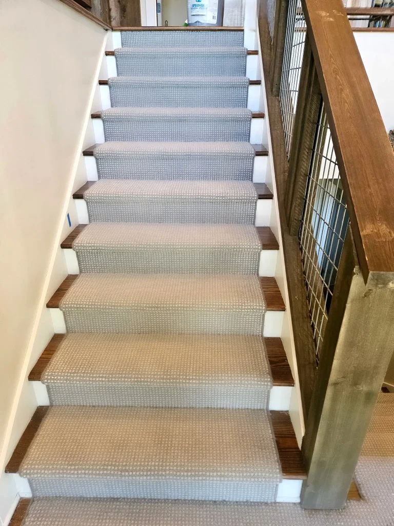 Custom stair runner