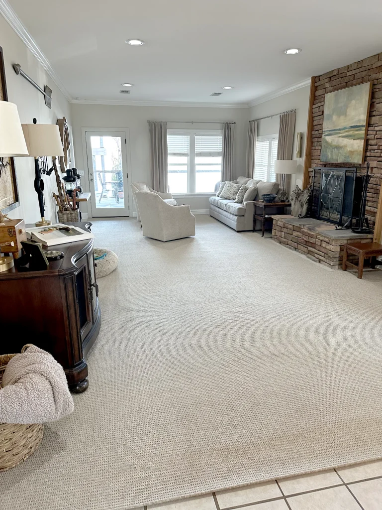 Custom area rug