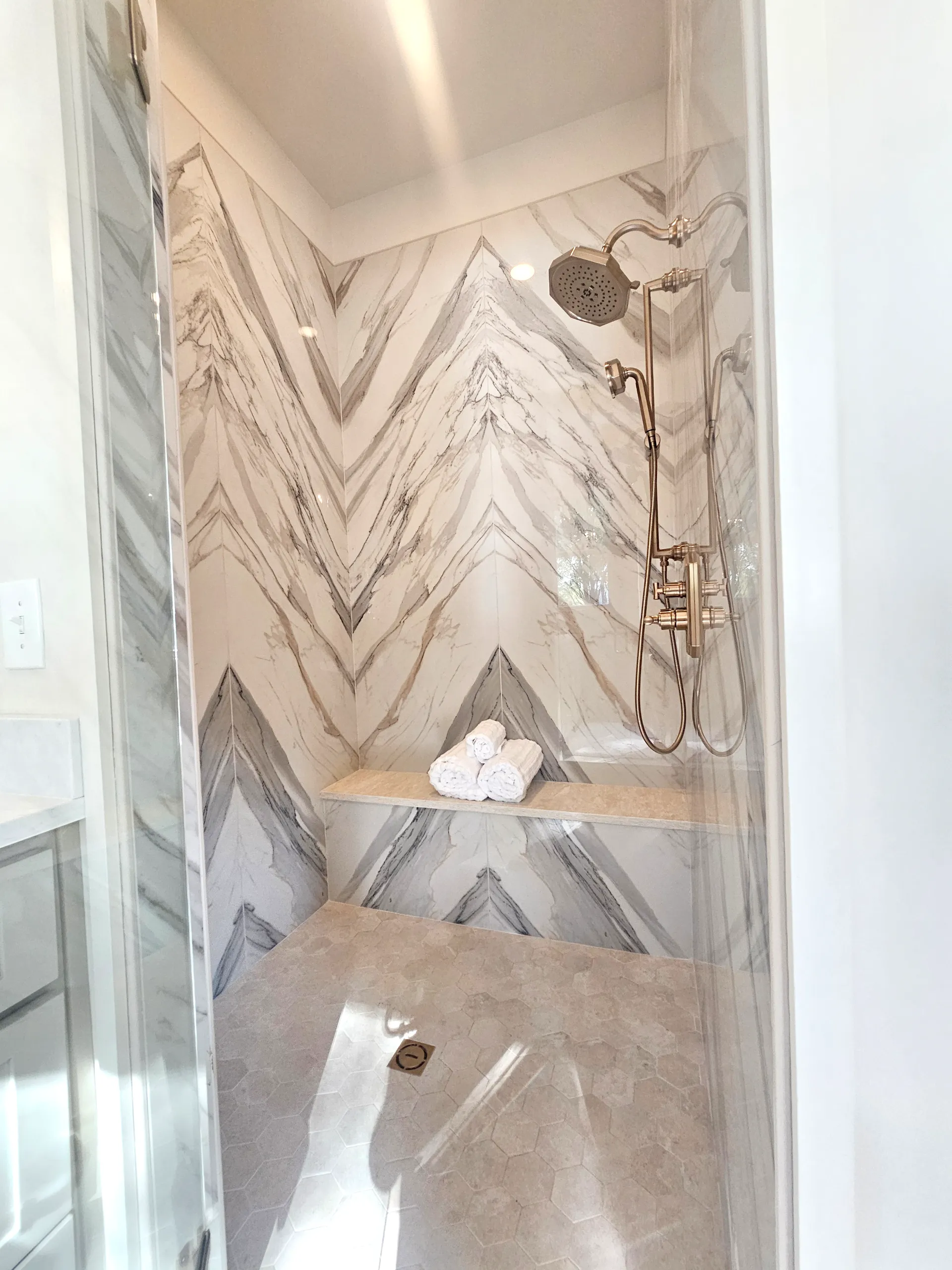 Flooring and built-in cabinetry
